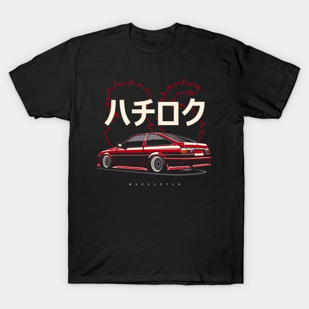 AE86 T-Shirt by Markaryan